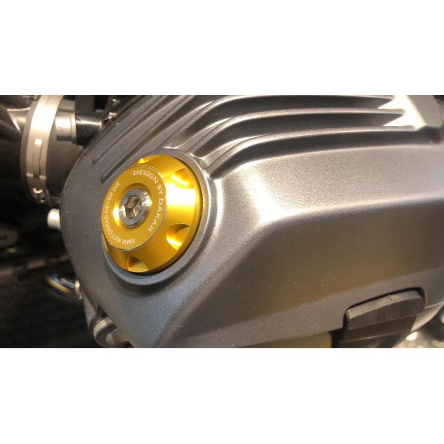 BMW RnineT　R12/R12nineT 14- オイルフィラーキャップ ゴールド DKdesign