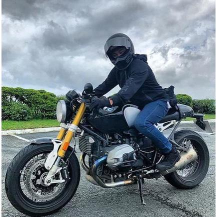 BMW RnineT 14- シングルシートカバー/ハンプカバー ブラック Dkdesign