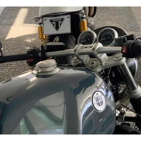 BMW RnineT R12/R12nineT ハンドルバーフラット 14- シルバー DKdesign