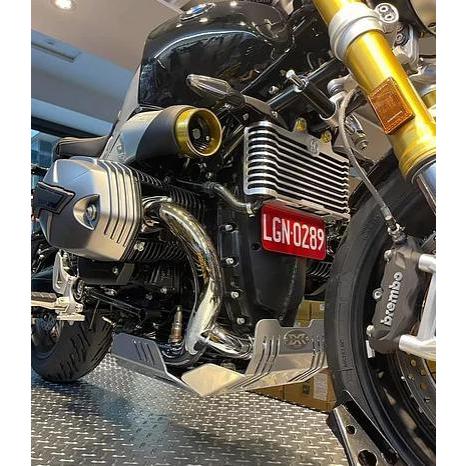 BMW RnineT 14- シルバー エアインテークカバー リング Dkdesign