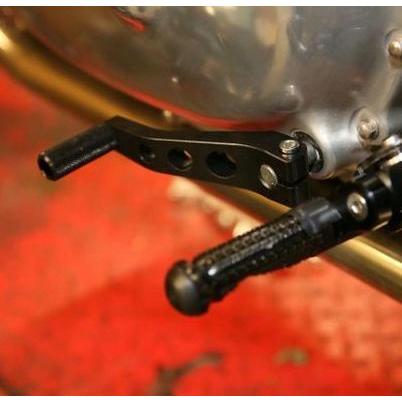 空冷 ボンネビル T100 SE アルミ シフトペダル ブラック TEC