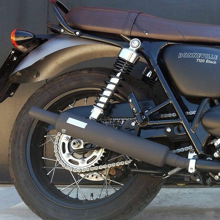 【週末セール】ボンネビルt120　REMUS マフラー トライアンフ ボンネビルT100/T120 ステンレス ボトルスリップオン