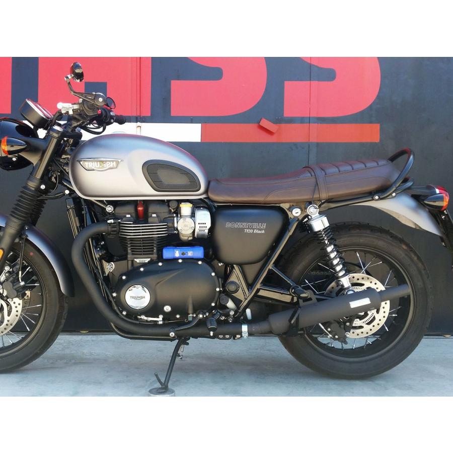 トライアンフ ボンネビルT100/T120 ステンレス ボトルスリップオン