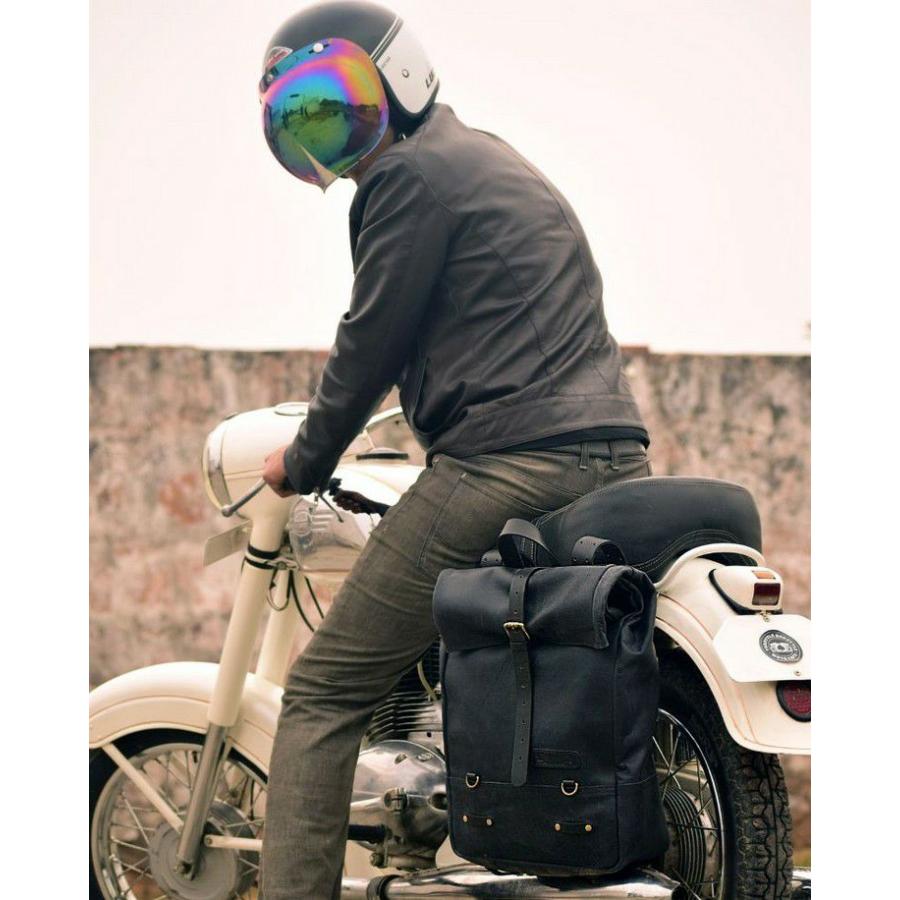 トリップマシン バックパック パニア ブラック トリップマシン バックパック パニア バイク バッグ リュック Trip