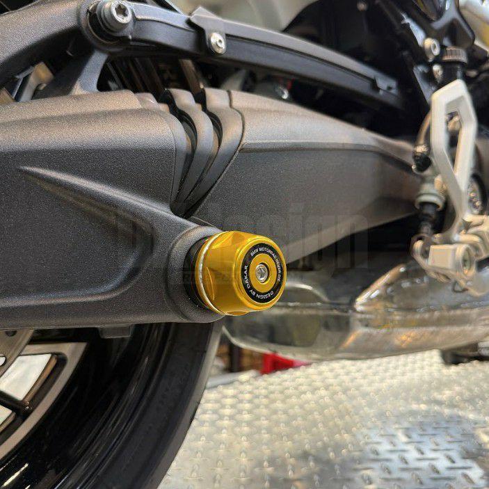 BMW RnineT R12/R12nineT スイングアームスライダー ゴールド DK
