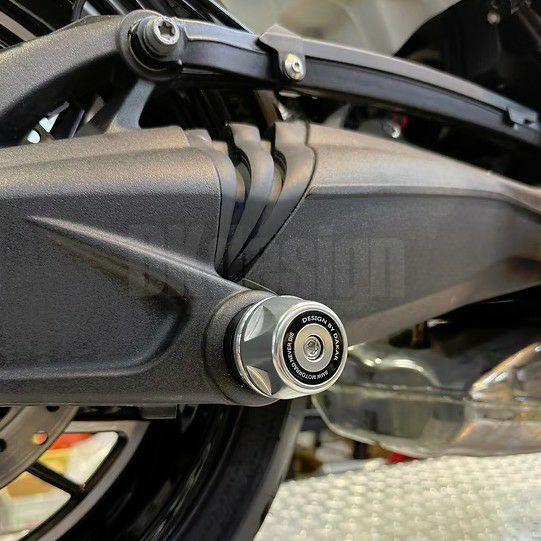 BMW RnineT R12/R12nineT スイングアームスライダー シルバー DK