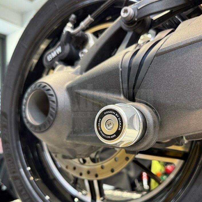 BMW RnineT R12/R12nineT スイングアームスライダー シルバー DK 