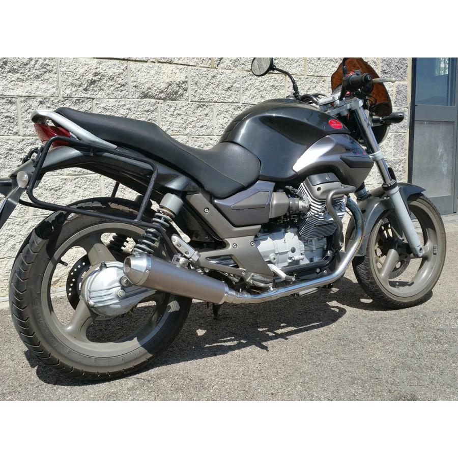 MOTO GUZZI(モトグッチ) BREVA ブレヴァ750 Tromb チタン スリップオンマフラー MASS Exhaustの画像