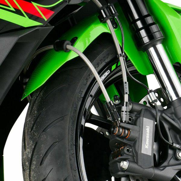 ZX-4R SE/RR 2024〜Swage-PRO Fホースキット バイピース ステンB