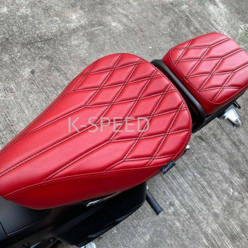 スーパーカブ C125 前後 クッション シート Diabolus ミックスパターン