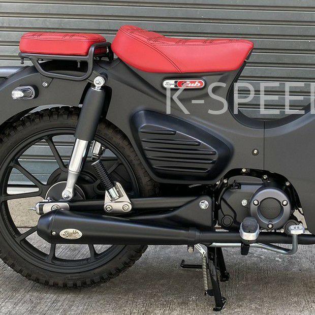 スーパーカブ C125 フルエキゾーストマフラー Diabolus ブラック スーパーカブ C125 フルエキゾーストマフラー Diabolus ブラック