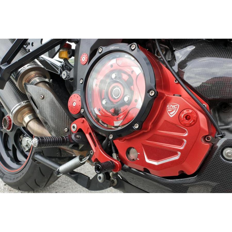 DUCATI スクランブラー （SCRAMBLER） クリアクラッチカバー ゴールド 