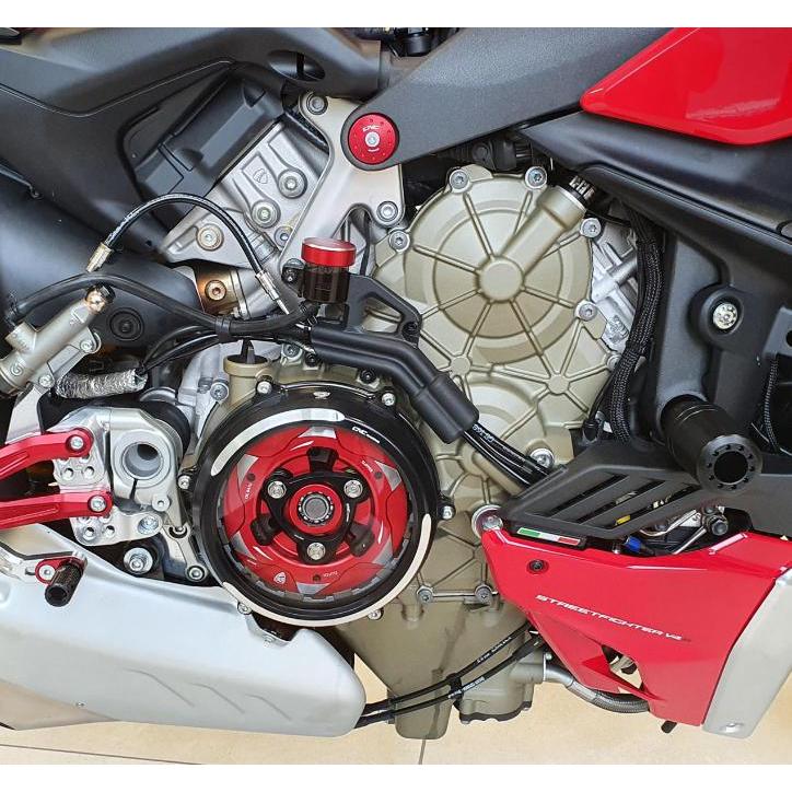 ストリートファイター V4/V4S クラッチカバー キット CNC Racing ストリートファイター V4/V4S クラッチカバー キット ブラック CNC