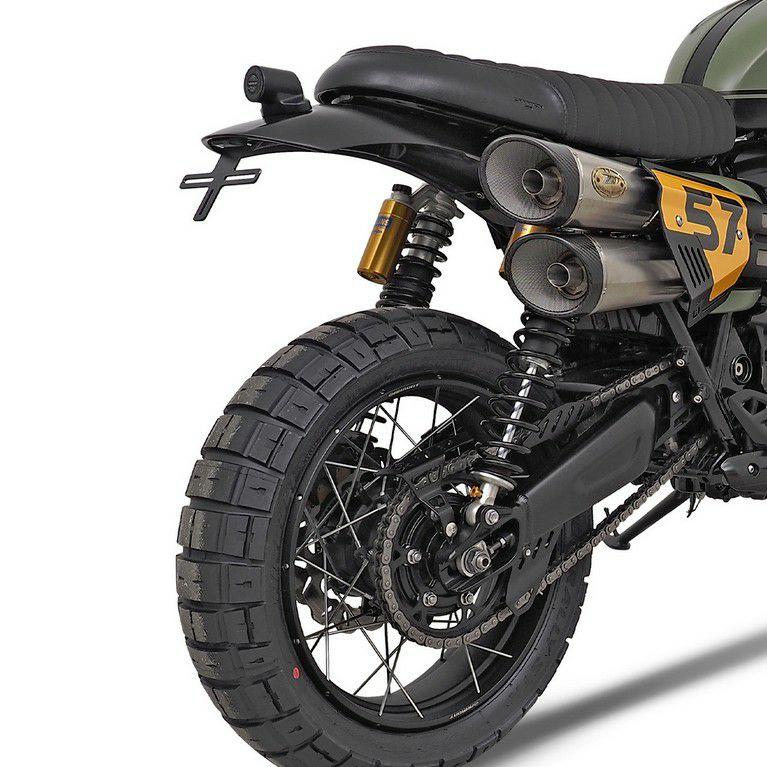 トライアンフ スクランブラー1200 ショートナンバーホルダー RAISCH