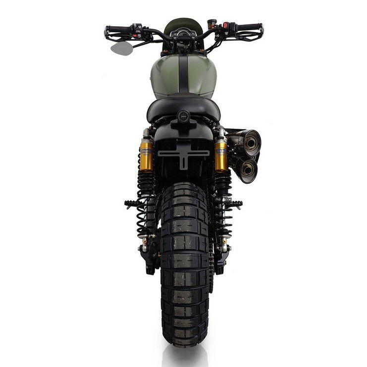 トライアンフ スクランブラー1200 ショートナンバーホルダー RAISCH