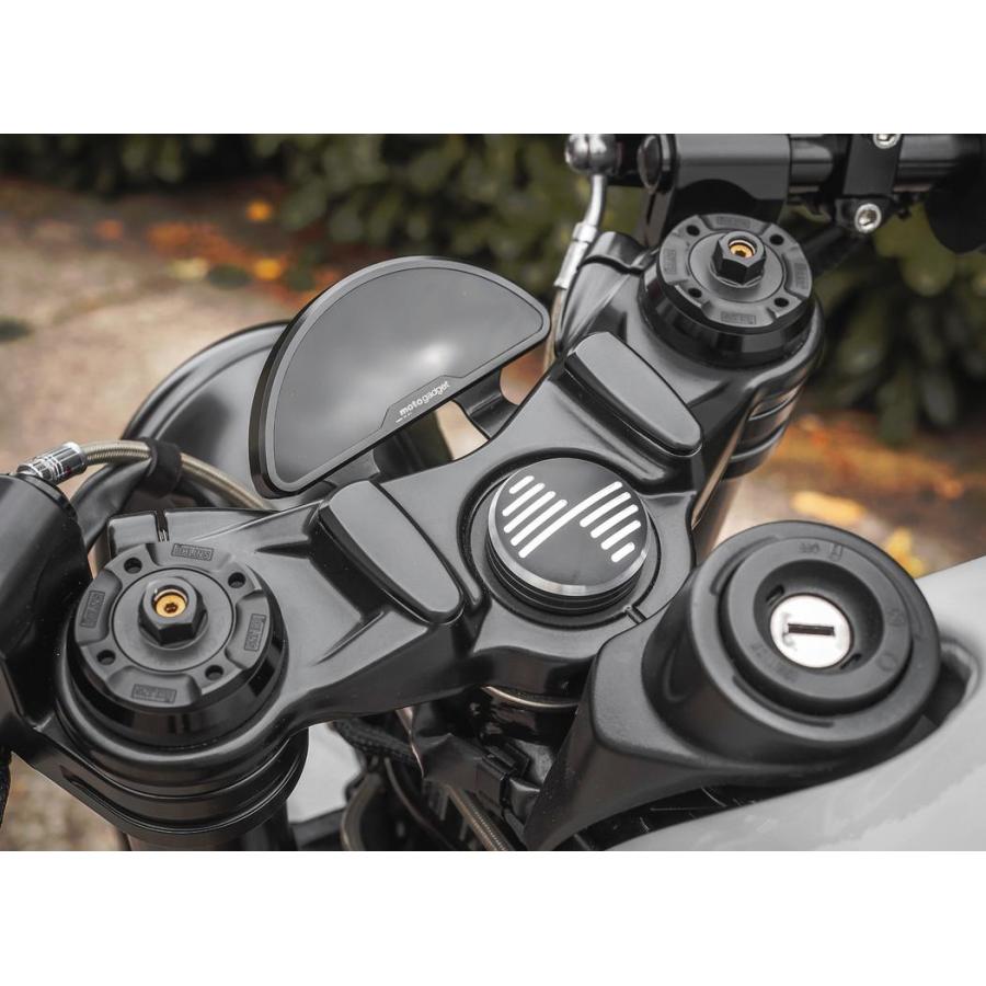 BMW RnineT ステムナット トップブリッジ エンブレム ブラック