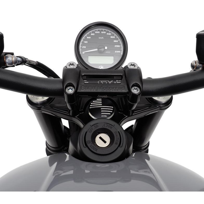 BMW RnineT ステムナット トップブリッジ エンブレム ブラック