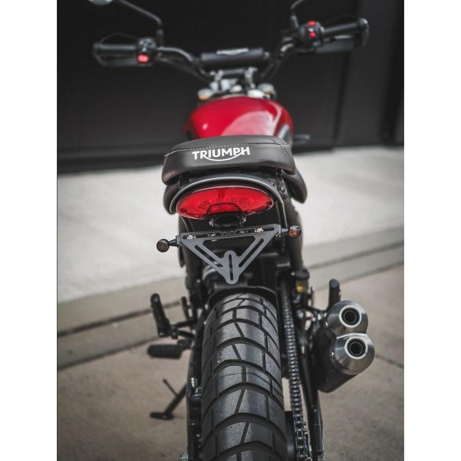 トライアンフ スピード400/スクランブラー400X ショートライセンスプレートホルダー RAISCH_15