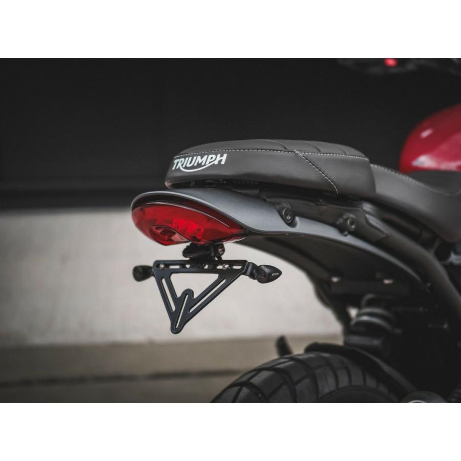 トライアンフ スピード400/スクランブラー400X ショートライセンスプレートホルダー RAISCH_7