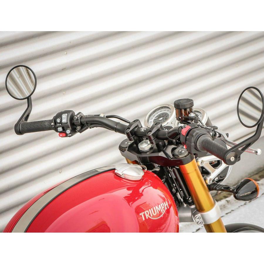 トライアンフ バーハンドル スラクストン1200RS ファットバー