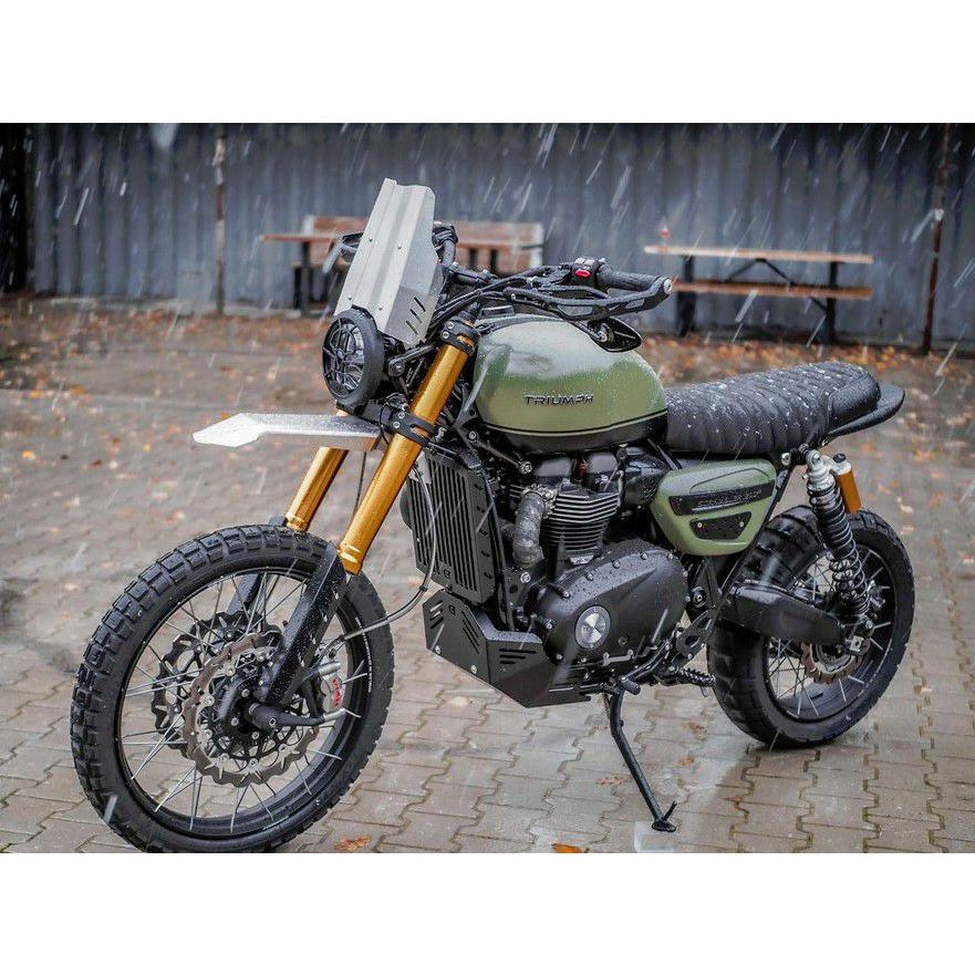 トライアンフ スクランブラー1200 フロントフェンダー マッドガード