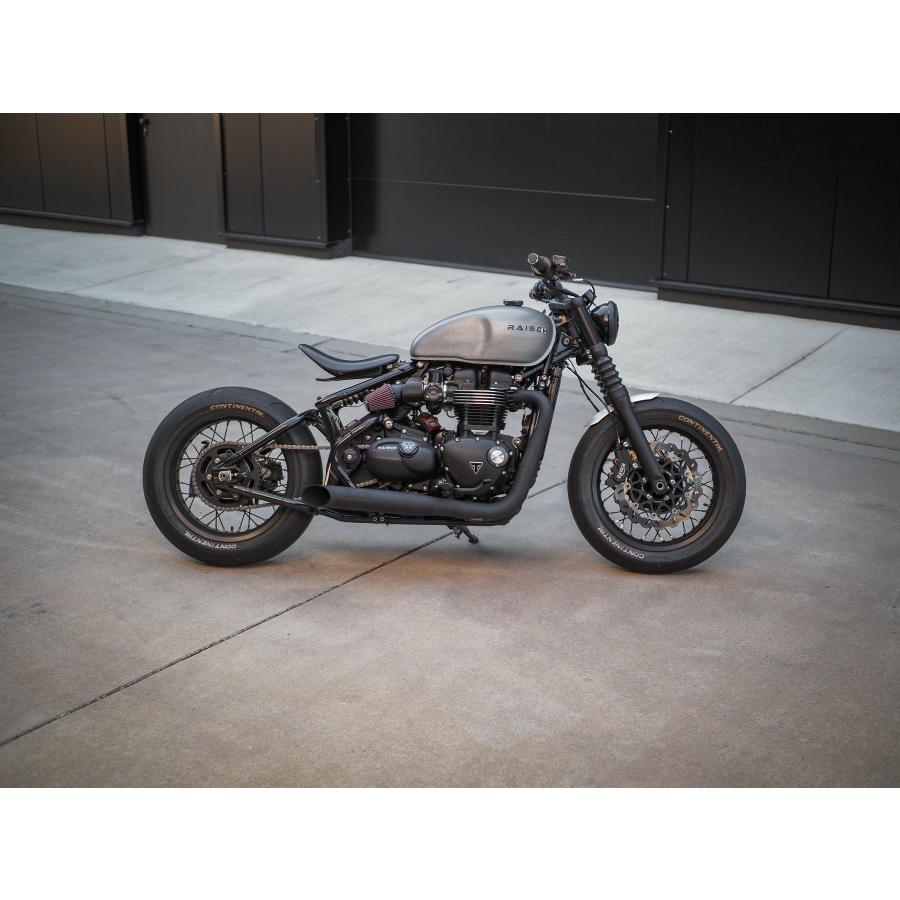 トライアンフ ボバー Race Bobber アルミフロントフェンダー マットブラック RAISCHの画像