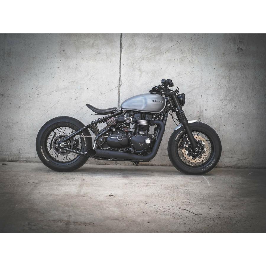 トライアンフ ボバー Race Bobber アルミフロントフェンダー マットブラック RAISCHの画像