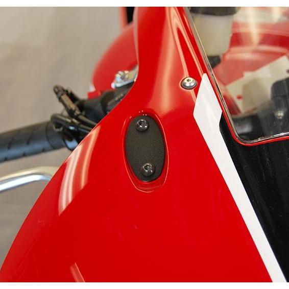 NewRageCycles ミラー ブロックオフ プレート CBR600RR 13-20