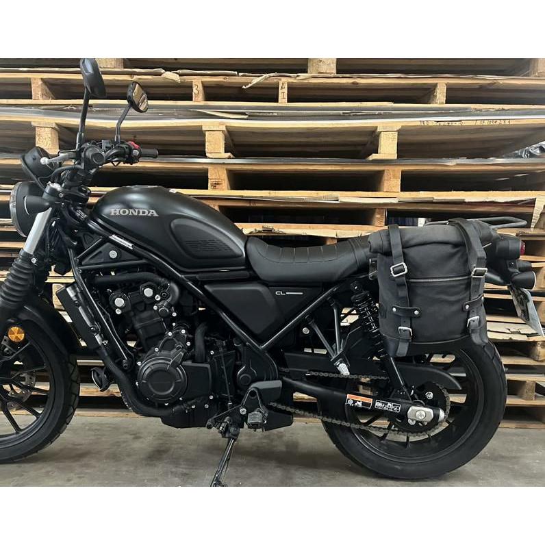 Poderosa CL250.500 サイドステー CL250/CL500 サドルバッグ ステー ブラック 左側 La Poderosa