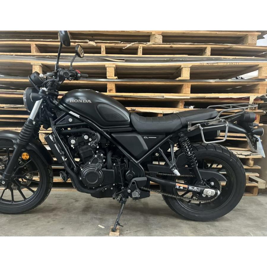 CL250/CL500 サドルバッグ ステー ブラック 左側 La Poderosa