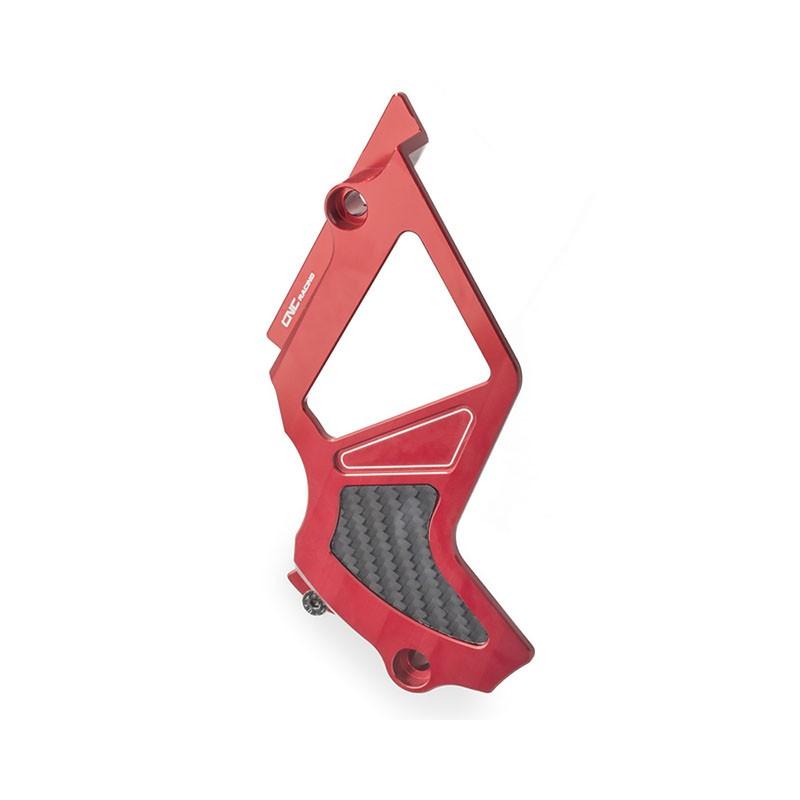 CNC Racingフロントスプロケットカバー レッド ムルティストラーダ1200 CP152R