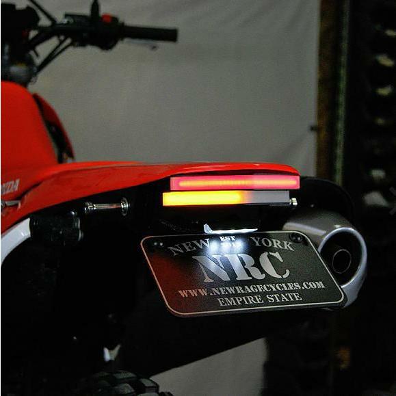 ホンダCRF 250l LD バイク用リアフェンダー・ウィンカー・ミラーセット CRF250L 2013-2017-2021- フェンダーレスキット & LEDウインカー