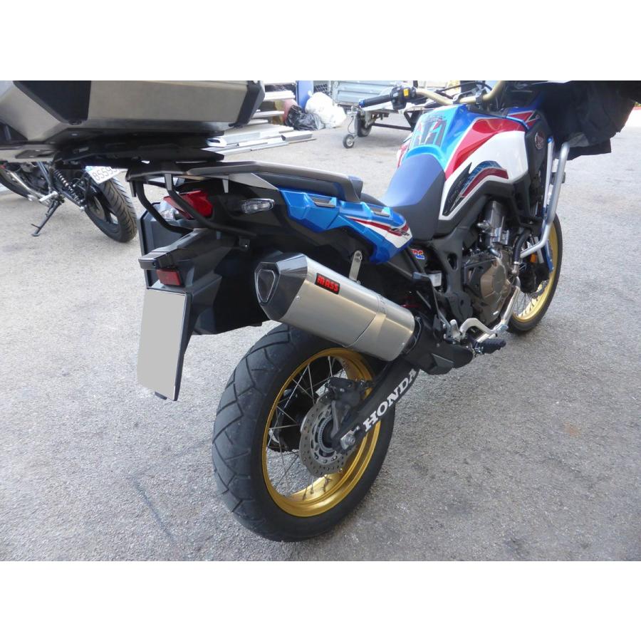 CRF1000L アフリカツイン Prisma チタン スリップオンマフラー MASS Exhaustの画像
