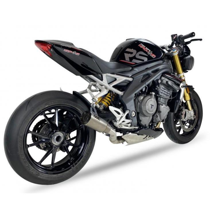 トライアンフ スピードトリプル1200RR RS 2021- スリップオンマフラー 