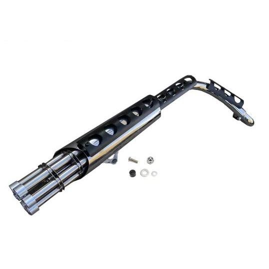 ハンターカブ CT125 コンバットマフラー マシンガンタイプ K-SPEED