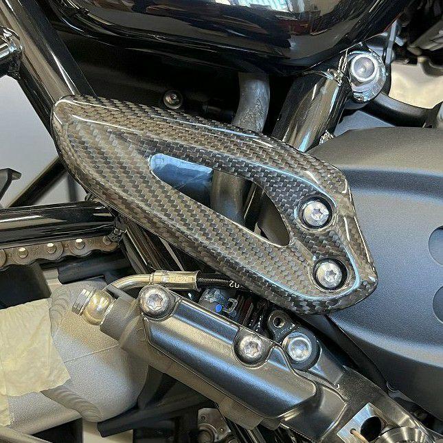 スピードツイン1200 ヒールプレート ドライカーボン SPEEDRA