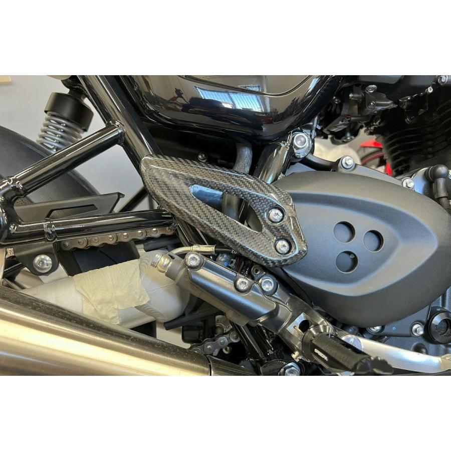 スピードツイン1200 ヒールプレート ドライカーボン SPEEDRA