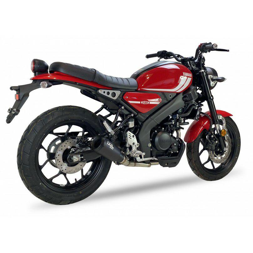 ヤマハ XSR125/155 フルエキゾーストマフラー ブラック IXILの画像