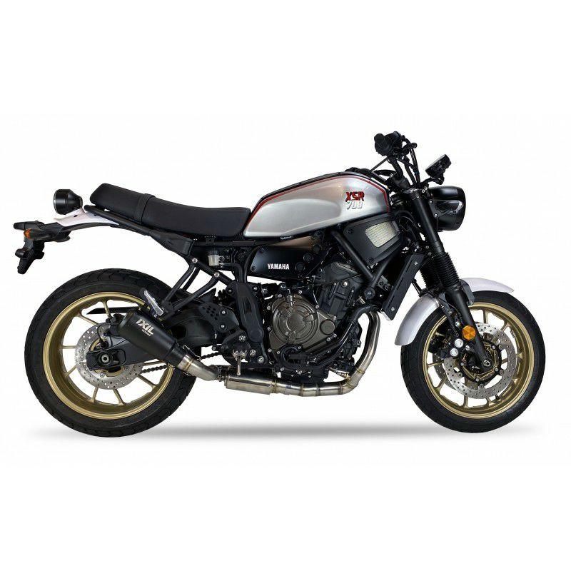 XSR700 22- フルエキゾーストマフラー RACE XTREM ブラック イクシル