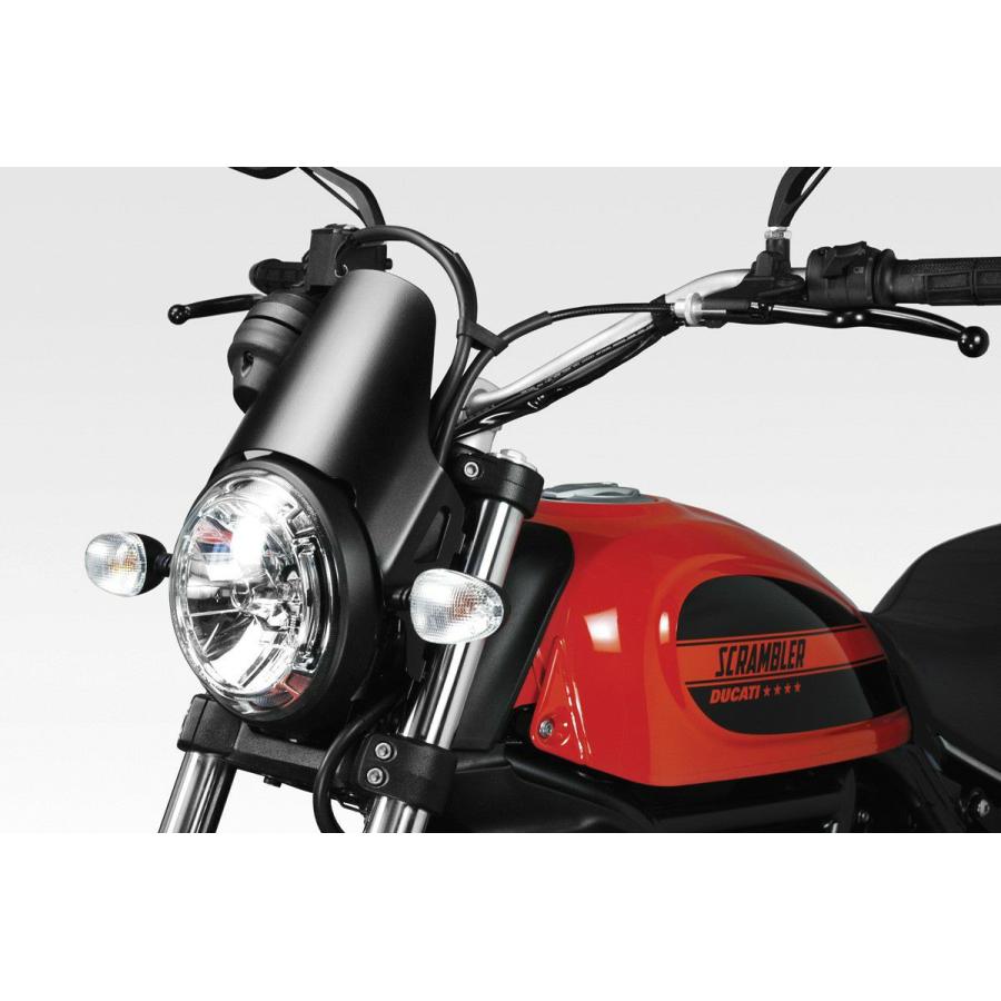 DUCATI スクランブラー400 Sixty2 ウインドスクリーン アルミ
