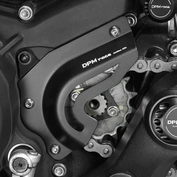 DUCATI スクランブラー 400/800 スプロケットカバー アルミ ブラック