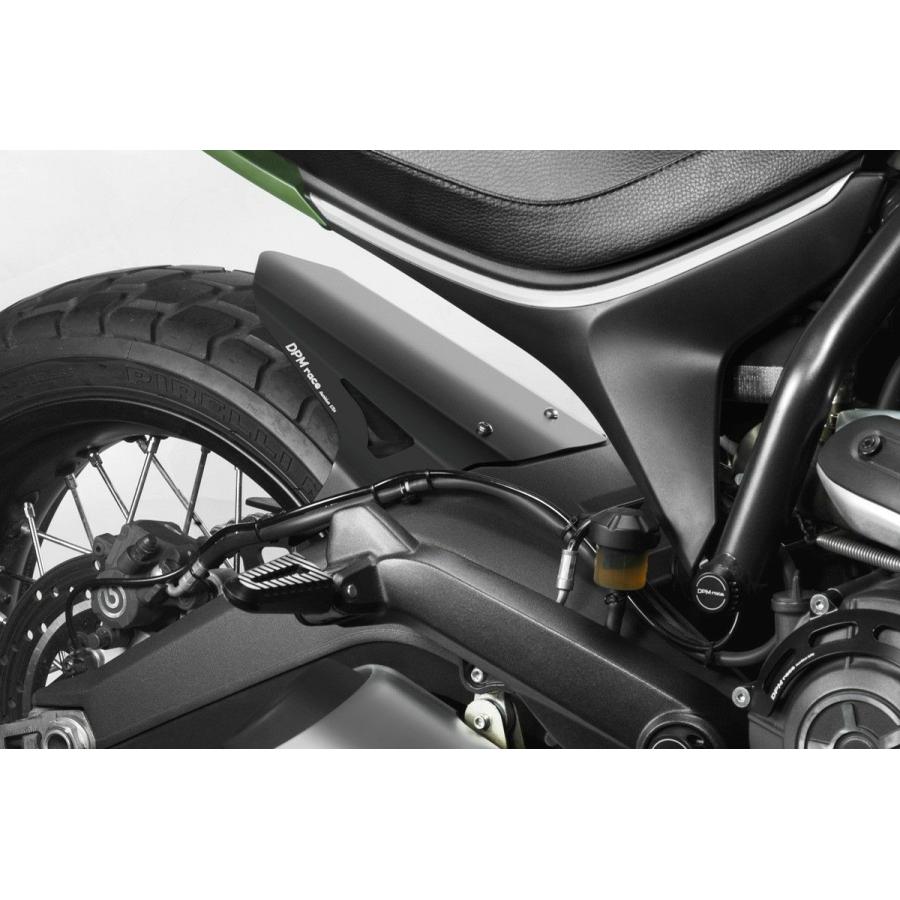 DUCATI スクランブラー800 リアフェンダー アルミ ブラック DPM