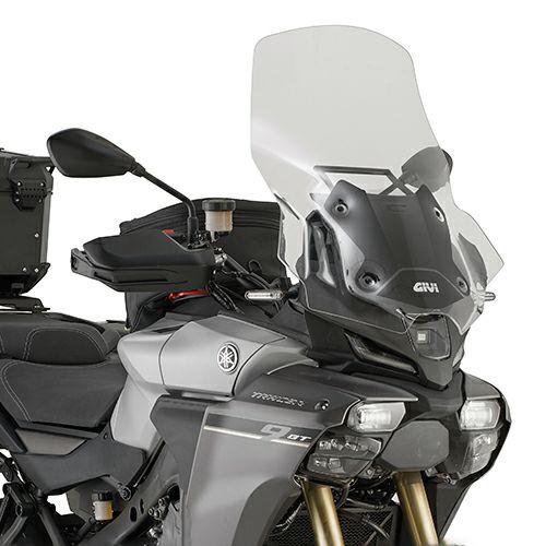 GIVI ウインドウスクリーン　トレーサー9gt＋用 トレーサー9/9GT/9GT+ 25- ウインドスクリーン 59.5x51 クリア GIVI