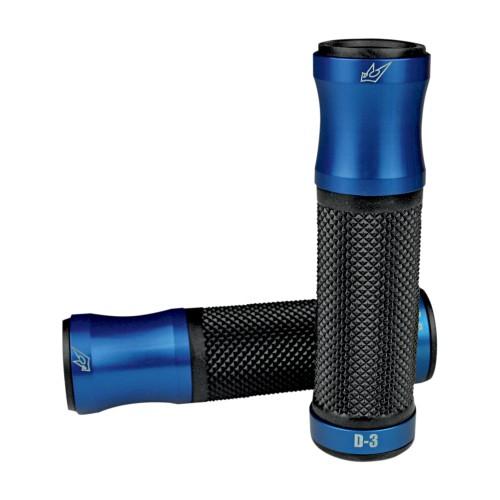 DRIVEN D3グリップ 7/8インチ(22.2mm)ハンドル用 ブルー/ブラック