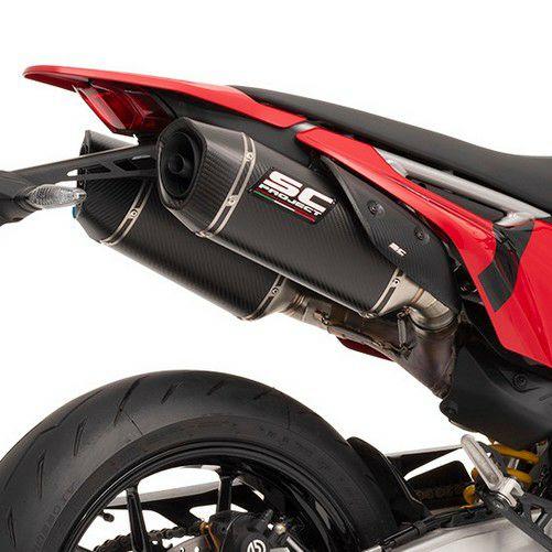 DUCATI ハイパーモタード796 SC PROJECTカーボンマフラーセット SC-PROJECT】バイク用マフラー | HYPERMOTARD 製品情報