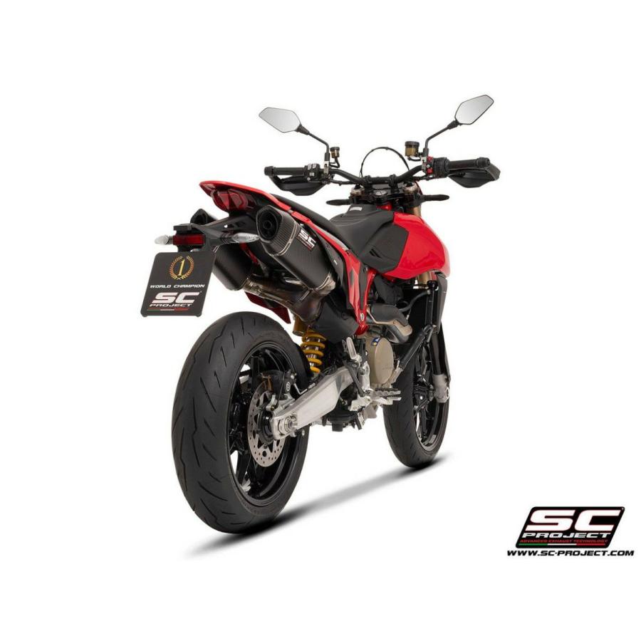 DUCATI ハイパーモタード698モノ/RVE スリップオンマフラー デュアル