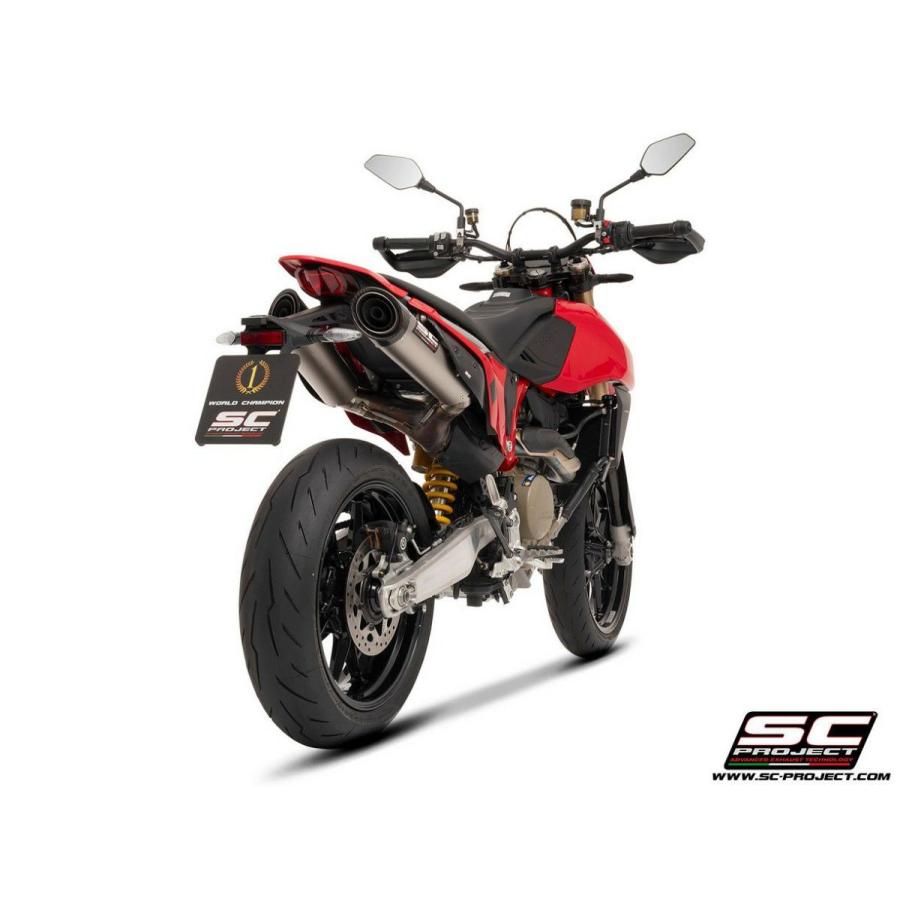 DUCATI ハイパーモタード698モノ/RVE スリップオンマフラー デュアル