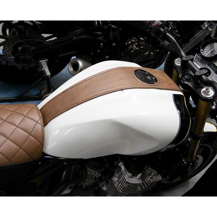 C-RACER タンクビブ ダークブラウン XJR1300 95-14 : モトパーツ