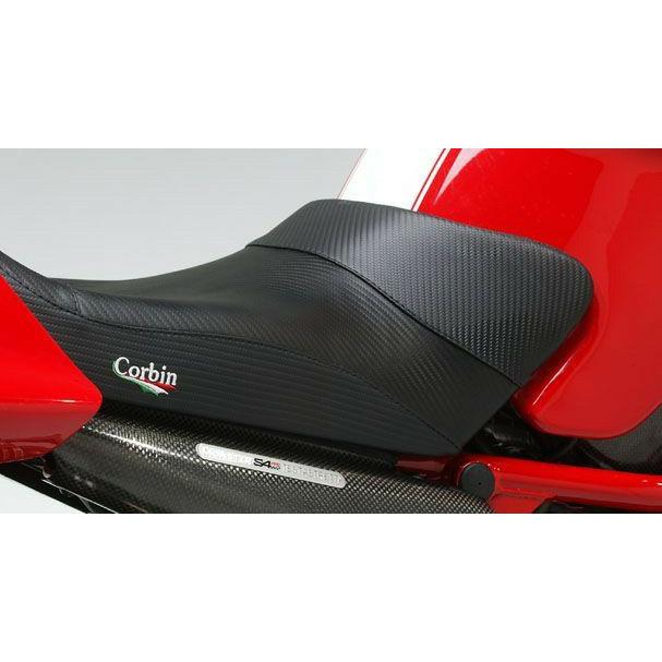 Corbin デュアルサドル シート スタイルと快適性を兼ね備え モンスター