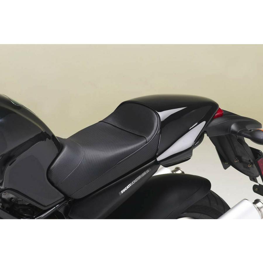 ヒロ　サドルシート黒本革Corbin Corbin デュアルサドル シート スタイルと快適性を兼ね備え モンスター